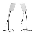 Kit 2 Iluminadores Led 20w + Tripé regulável 50cm + braço articulável