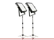 kit 2 Iluminadores Softbox LED 25w com 2 tripé gravação de vídeo kit 2 Iluminadores Softbox LED 25w com 2 tripé gravação de vídeo