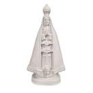 Kit 2 Imagem Nossa Senhora Aparecida 20CM Gesso Cru