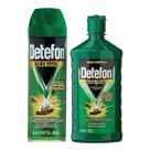 Kit 2 Inseticidas Ação Total Detefon 500ml e 300ml Kit 2 Inseticidas Ação Total Detefon 500ml e 300ml