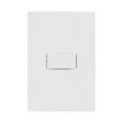 Kit 2 Interruptor 1 Tecla Simples Completo Bco 10A - I9