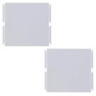 Kit 2 Interruptor Simples 250v Branco Tramontina 57217006