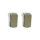 Kit 2 Interruptor Simples Miluz S3B72013 Dourado Schneider