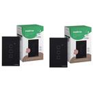 Kit 2 Interruptores Smart Inteligente Touch Wi-fi 3 Teclas Ews 1003 Intelbras