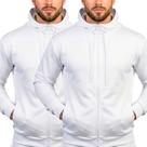 Kit 2 Jaquetas Masculina Corta Vento Flanelada com Zíper e Bolsos Manga Longa para Frio Kit 2 Jaquetas Masculina Corta Vento Flanelada com Zíper e Bolsos Manga Longa para Frio