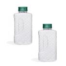 Kit 2 Jarra Garrafa de Geladeira Tampa Cascata Água 1,95L