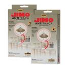 Kit 2 Jimo Antitraça De Alimentos Armário Gaveta Despensa Sem Odor Cheiro Adesivo Colante Traças De Arroz Farinha Feijão Mariposas Para Supermercado