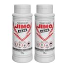 Kit 2 Jimo Inseticida Pó Elimina Formiga Traça Barata Pulga Fácil Usar Terreno Externo Interno Assoalho Cantos Construção Casa Empresa Residencial