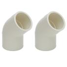 Kit 2 Joelho 45º Cpvc 22mm Água Quente Conector Resistente