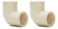 Kit 2 Joelho 90o Cpvc Dn 22mm Plastilit Kit 2 Joelho 90o Cpvc Dn 22mm Plastilit