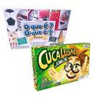 Kit 2 Jogo De Tabuleiro Infantil Cuca Legal E O Que É O Que É Raciocinio Logico