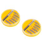 Kit 2 Jogos de Bits Fertak 14 Peças Philips Fenda Magnético Aço Carbono Estojo