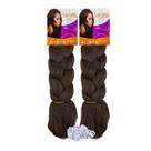 KIT 2 JUMBOS CHEREY Super 390g 90cm Box Braid ALINEA
