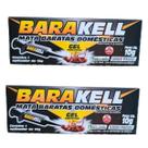 Kit 2 Kelldrin Barakell Gel Inseticida 10g - Exterminador Eficaz de Baratas Domésticas Kit 2 Kelldrin Barakell Gel Inseticida 10g - Exterminador Eficaz de Baratas Domésticas