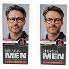 Kit 2 Keraton Men Louro Escuro Trata e Colore - Kert Kit 2 Keraton Men Louro Escuro Trata e Colore - Kert