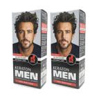 Kit 2 Keraton Men Tonalizante Castanho Claro - Kert Kit 2 Keraton Men Tonalizante Castanho Claro - Kert