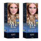 Kit 2 Keraton Tonalizante Banho De Brilho Pastel - Kert