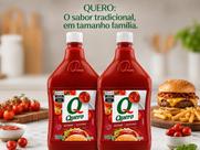 Kit 2 Ketchup Quero Tradicional 1,028kg Cada Sabor Intenso para sua Família