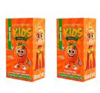 Kit 2 Kids Vitamina C 60 Comp Mastigáveis Sabor Laranja - Good Vit