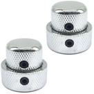 KIT 2 Knob duplo Metal concentrico LARGO Cromado DOLPHIN KIT 2 Knob duplo Metal concentrico LARGO Cromado DOLPHIN
