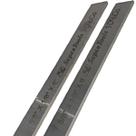 Kit 2 Lâminas Bedame Aço Rápido Hss 5/8 X 1/8 X 6 10% Cobalto