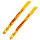 Kit 2 Lâminas Serra Tico-Tico Unique Bi-Metal Madeira 8 Dentes BU38-2 Starrett