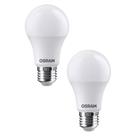 Kit 2 Lâmpada Econ. Led Bulbo E 27 9w 3000k Br Quente Osram Cor Da Luz Branco-quente 110v/220v
