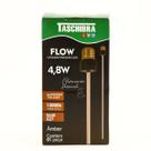 Kit 2 Lâmpada LED Filamento FLOW 4,8W Ambar E27 - Taschibra