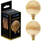 Kit 2 Lâmpada Led Filamento Retrô Borda Flame 4w Biv 2200k Kit 2 Lâmpada Led Filamento Retrô Borda Flame 4w Biv 2200k