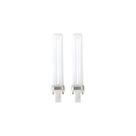 Kit 2 Lampada PL Compacta Lightex G23 2 Pinos 9W 2700K