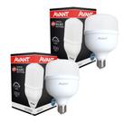 Kit 2 Lâmpada Super Bulbo Led 30w Bivt E27 Branca Fria Avant