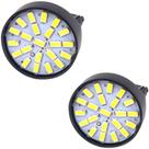 Kit 2 Lampada T20 22 Leds 1 2 Polo 7440 7443 Branca 6500k Tipo de Conector:T20
