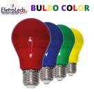 kit 2 Lâmpadas Bulbo color 7w - vermelha-verde