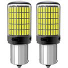 Kit 2 Lâmpadas Led BA15s P21W 1156 144 Leds Canbus Branca