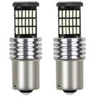 Kit 2 Lâmpadas Led BAY15D P21/5W 1157 45 Led Canbus Vermelha