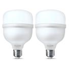 Kit 2 Lâmpadas Led Bulbo T50W Bivolt 6500K Branca Fria Elgin Kit 2 Lâmpadas Led Bulbo T50W Bivolt 6500K Branca Fria Elgin