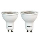 Kit 2 Lampadas LED Dicroica MR16 Galaxy GU10 6,5W Bivolt 2700K