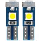 Kit 2 Lâmpadas Led T5 W3W Canbus Iluminação Branca 12v