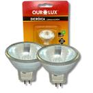 KIT 2 Lâmpadas Mini Dicróica MR11 20W 12V GU4 30 Halógena