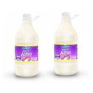 Kit 2 Lanchero Alimentos MOLHO DE ALHO 6 Litros Delicioso