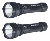 Kit 2 Lanterna Led Adventure Recarregável 3w 6500k Branco Frio 16cm Bivolt 252052370-2 Avant Use