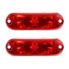 Kit 2 lanterna vigia ônibus mascarello comil busscar led