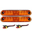 KIT 2 Lanterna Vigia Teto Busscar Caio 24volts +Conector AM