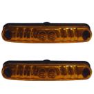 Kit 2 lanterna vigia teto busscar caio apache vip 24v am led Kit 2 lanterna vigia teto busscar caio apache vip 24v am led