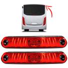 KIT 2 Lanterna Vigia Teto Busscar Caio Apache Vip 24volts VM