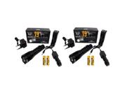 Kit 2 Lanternas Táticas 8892 Recarregáveis 4 Baterias Extra Kit 2 Lanternas Táticas 8892 Recarregáveis 4 Baterias Extra