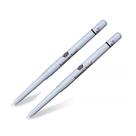 Kit 2 Lapiseiras Retrátil Lápis Branco para Olhos e Marcação Design Expressão Facial Branco Hintz