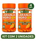 Kit 2 Laranja Moro FULL + Cromo + Spirulina + Psyllium 60 Cáps 4 em 1 - SellaVita