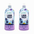 Kit 2 Lava Louça Lavanda Positiva Hipoalergênico 840ml