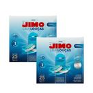Kit 2 Lava Louça Pastilha 25x15g Detergente Para Lava Louças Alta Eficiência Praticidade Vidros Copos Taças Colher Faca Garfo Limpeza Completa